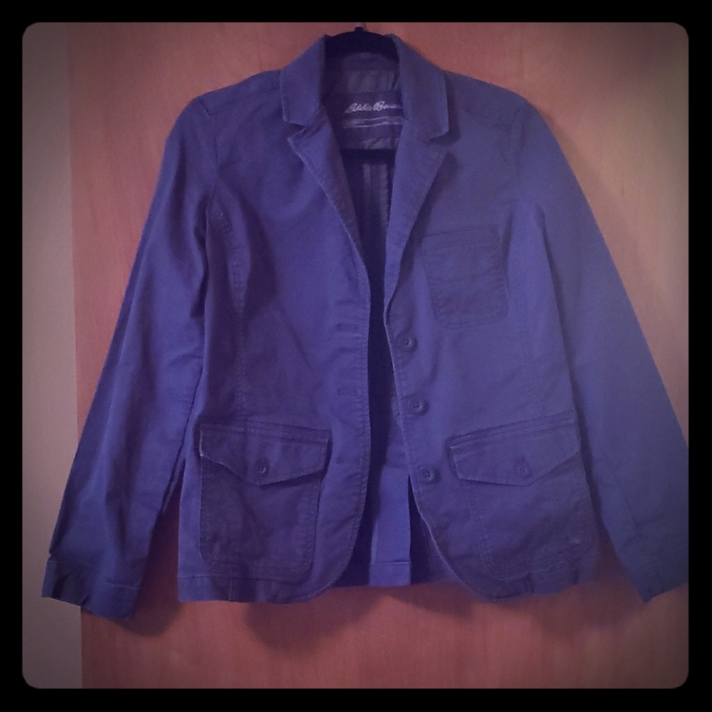 Blue legend wash Eddie Bauer blazer